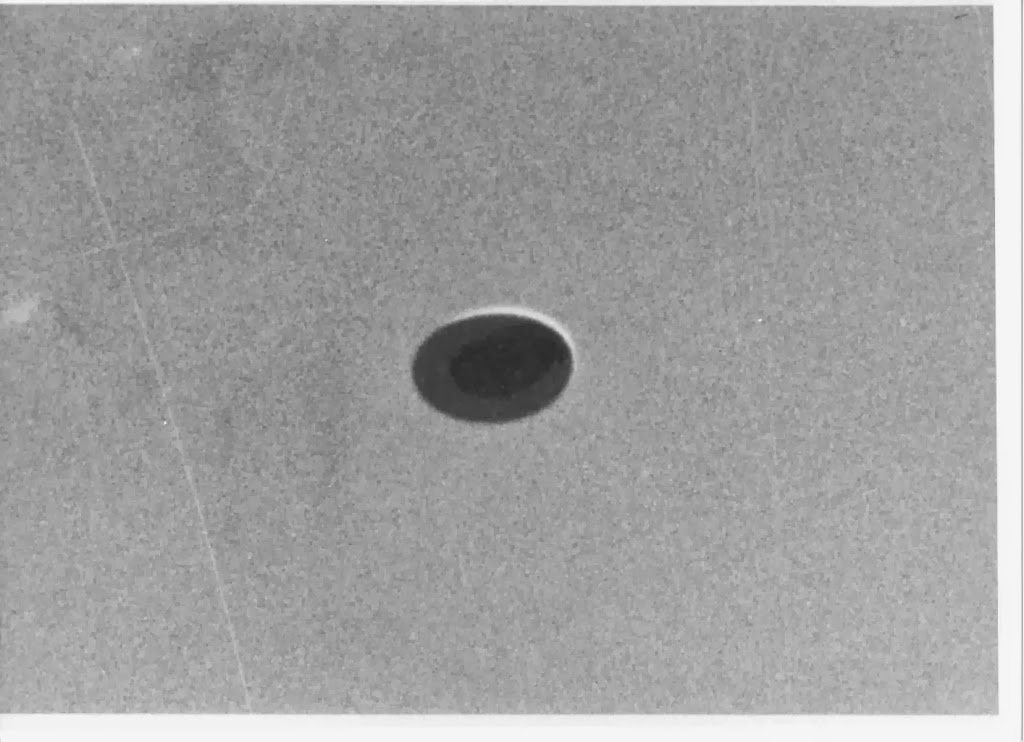 UFO nad Lac Chauvet, Francja, 1952