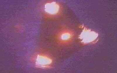 UFO, trójkąt nad Belgią, 1989