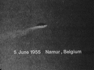 UFO, Namur, Belgia, 5 czerwiec 1955