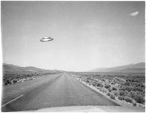UFO, Nevada, USA, 1978